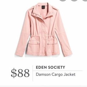 Eden society damson blush cargo jacket